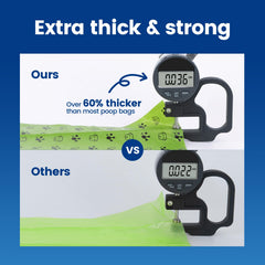 PawView 36-micron thickness close-up shows strong leak resistance.