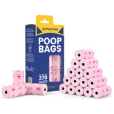 PawView leakproof roll showing sturdy bags for mess-free pickups