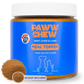 Paww Chew Topper Higado de res, ideal para estimular el apetito y energía.