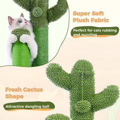 PAWZ Road cactus scratcher sisal invites satisfying claws and daily play.