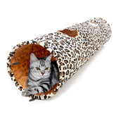 PAWZ Road XL cat tunnel assembled full view supports spacious play for large cats