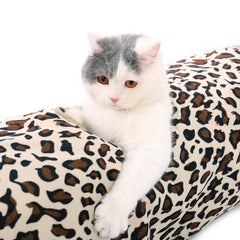 PAWZ Road XL cat tunnel crinkle exterior with plush interior for cozy exploration