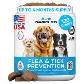 Pawzitive Pets chewable flea tick chews for dogs, convenient pest prevention in a tasty treat