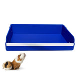pcprbfk Midwest Guinea Pig Litter Box front view supports a tidy cage and dry fleece