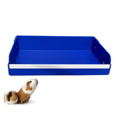 pcprbfk Midwest Guinea Pig Litter Box front view supports a tidy cage and dry fleece