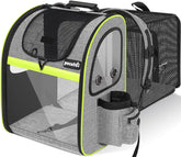 Pecute pet carrier backpack expandable design enhances space for pets on the go