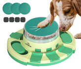 pedgogo file toy Level 1 lids puzzle boosts brain engagement during treat hunt.