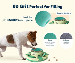 pedgogo file toy Level 2 release model slows feeding for calm mealtimes.