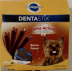 Pedigree Dentastix small dog 40-count box on display for daily dental care