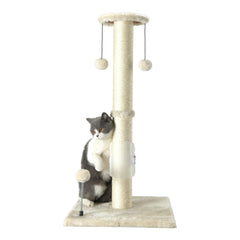 PEEKAB 32in cat scratching post base provides sturdy vertical structure for tall cats