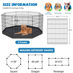 Peekaboo dog pen foldable design for quick setup and transport.