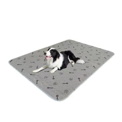 Peepeego reusable-pee-pad on bed provides overnight protection against leaks.