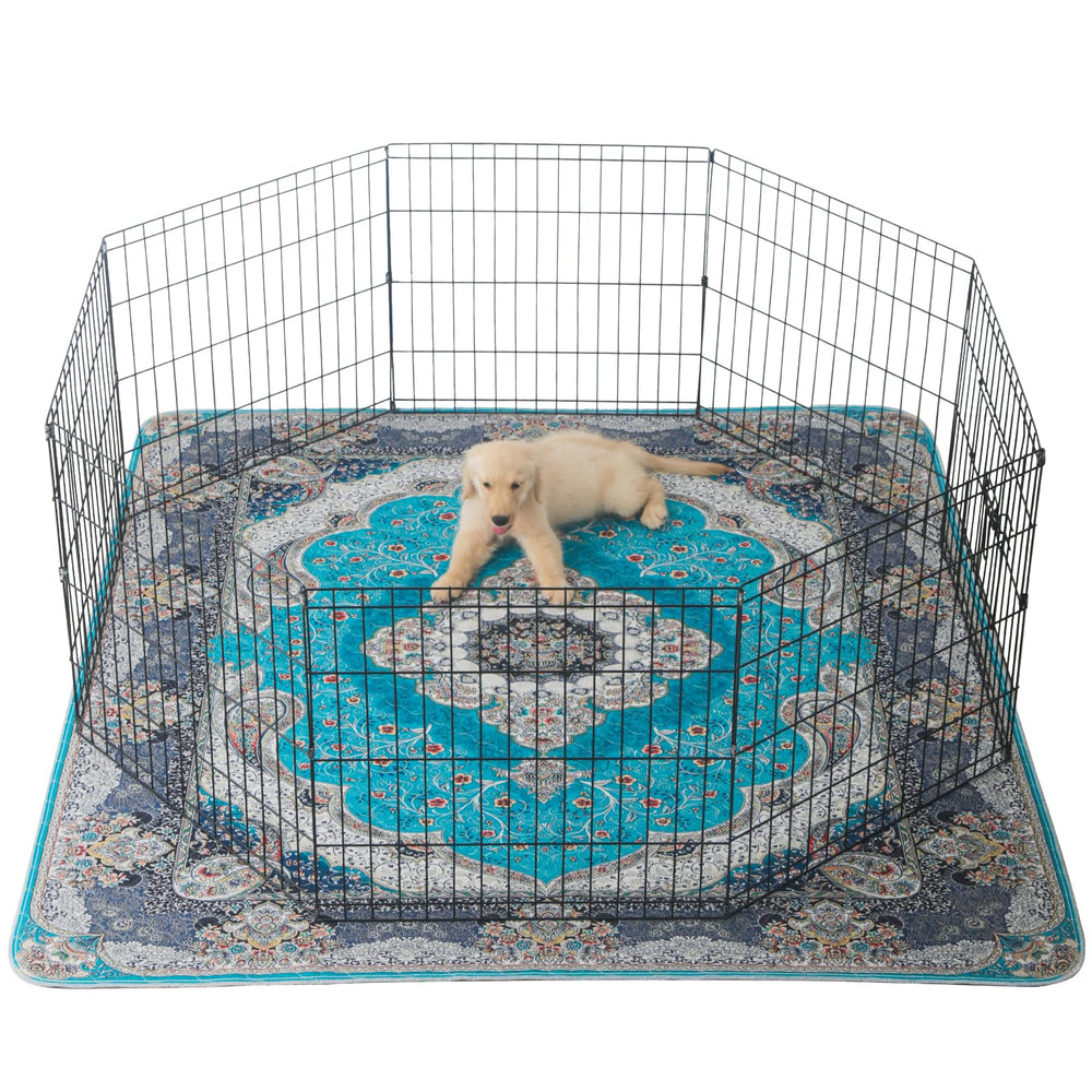 Peepeego washable pee pad 63x63 inch front view shows absorbent surface for puppies