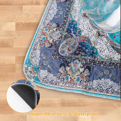 Peepeego washable pee pad 63x63 inch waterproof layer protects floors from moisture