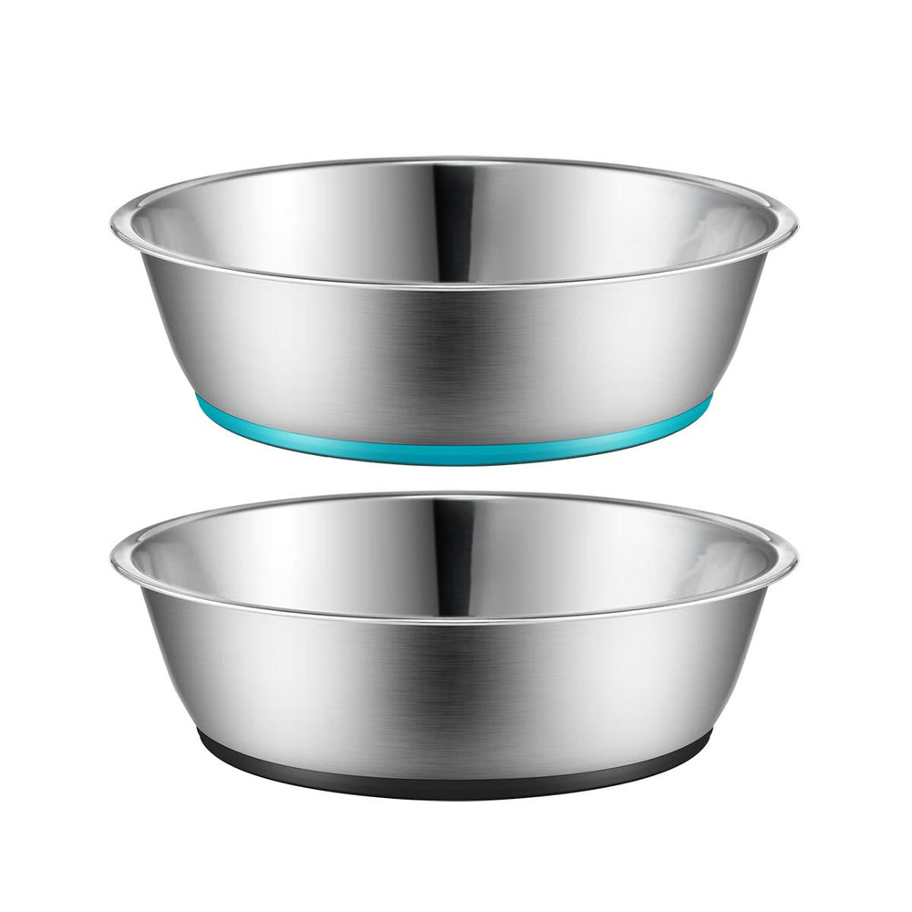 Peggy11 lightweight stainless steel dog bowls pack shot for easy feeding