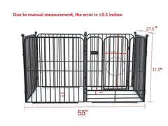 PEIPOOS dog panel assembly-ease for fast, tool-free setup and quick use.