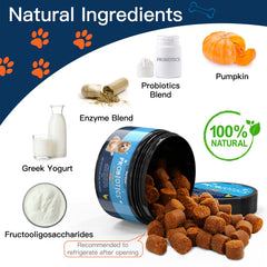 Penkyer Probiotics and Digestive Enzymes image emphasizing nutrient breakdown support.