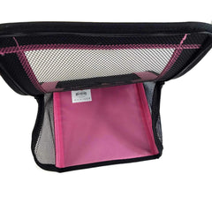 Perfect Petzzz tote pink fold-flat design makes storage simple