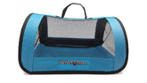 Perfect Petzzz travel bag blue full view for easy transport