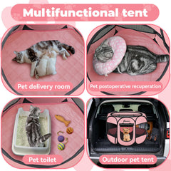 Persure playpen ventilated mesh supports airflow and pet comfort