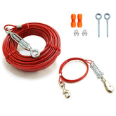 Pestairs heavy-duty-dog-trolley-75ft-cable shows weatherproof main line for safe yard play.