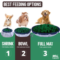 Tapete olfativo interactivo de PET ARENA para perros, ideal para juego diario.