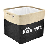 PET ARTIST large dog toy basket front view keeps toys organized and easy to grab