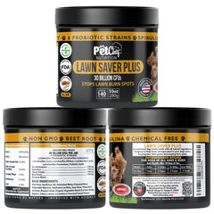 Pet Chef Nutrition dog chews jar front highlighting probiotic support for digestion.
