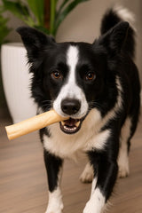 Pet Factory usa-made beefhide chip roll image highlighting quality and safety