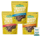 Pet Faves training rewards bacon 20oz for positive reinforcement during dog training.