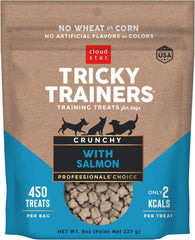 Pet Faves Tricky Trainers crunchy texture close-up for rewarding cues.