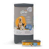Pet Genie Pail outdoor-system shows rugged design for yard odor control.