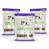 Pet Greens soft-chew Li'l Treats salmon pack shows tasty training reward for small dogs.