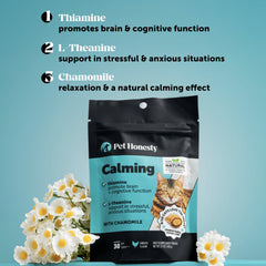 Pet Honesty Sabor pollo para gatos con efecto calmante y agradable sabor