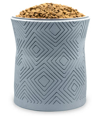 Pet Junkie Santa Fe elevated stand side view showing stable anti-slip base