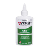 Pet King Brands Zymox Otic bottle pour for easy at-home ear treatment.