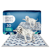 Pet Life Unlimited Smart Prints XL pad front view showing large training area for puppies and dogs
