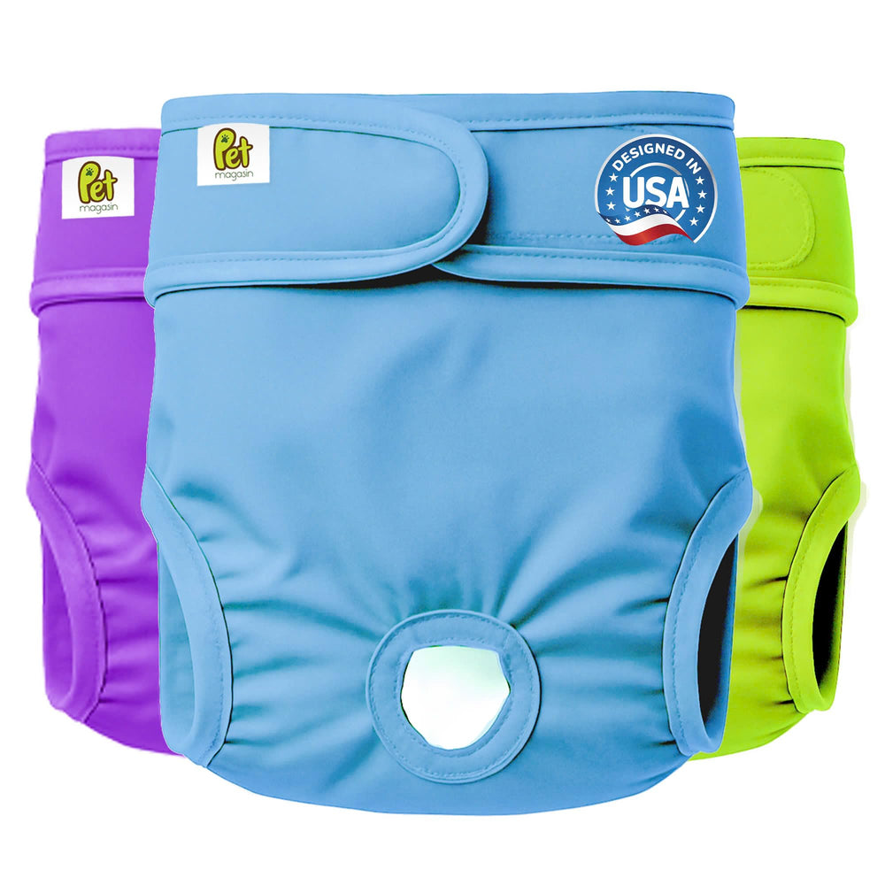 Pañales Pet Magasin para perros ajuste XS cómodo y seguro para razas pequeñas.