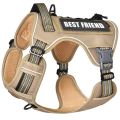 PET MARVEL Tactical Dog Harness large with no-pull front clip for steadier walks