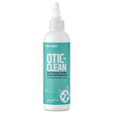 Pet MD ear cleaner bottle showing soothing formula for gentle cleansing.
