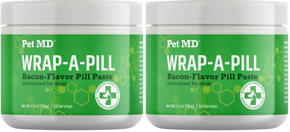 Pet MD Wrap A Pill bacon-flavor closeup showing tasty paste for easy pill hiding