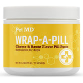 Pet MD Wrap A Pill paste dispenses easily for quick pill pockets during vet visits