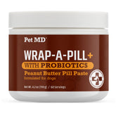 Pet MD wrap-a-pill paste closeup with pliable texture for easy pill concealment