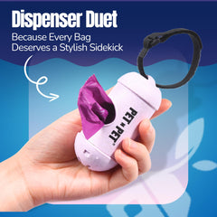 PET N PET lavender scented bags emphasize odor control during outdoor use
