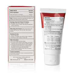 Pet Pain Away dog finger dosing shows simple application for licking.