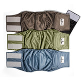 Bandas de barriga Pet Parents para perros macho, pack de 3, útiles para entrenamiento y manejo.