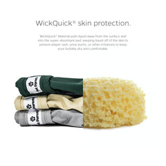 Pet Parents diaper with Velcro closures safe on fur and easy to fasten