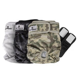 Pet Parents Washable Diapers 3pack shown for easy reuse and rotation