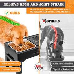 PET POWER stainless steel food bowl close-up highlighting durability and easy cleaning