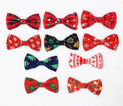 PET SHOW bowtie deer style on cats enhances cute holiday styling.